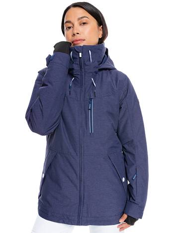 Roxy Presence Insulated Women's Snow Jackets Blue | SG_LW8829