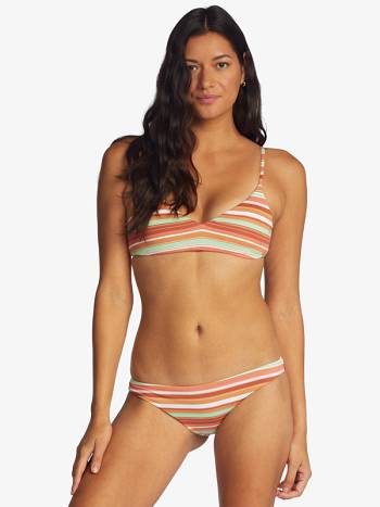 Roxy Printed Beach Classics Cheeky Women's Bikini Bottoms White | SG_LW5603