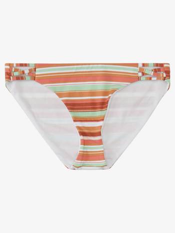 Roxy Printed Beach Classics Hipster Women's Bikini Bottoms Brown Stripes | SG_LW1443