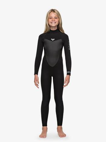 Roxy Prologue Back Zip Kids' Surf Black | SG_LW3772