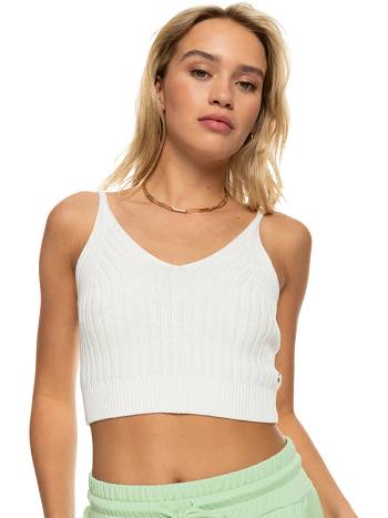 Roxy Promise Me Women's Sweaters White | SG_LW7434