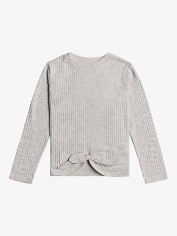 Roxy Rewrite The Story Kids' Tops grey | SG_LW8192