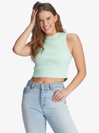 Roxy Roxify Women's T-Shirt green | SG_LW2127