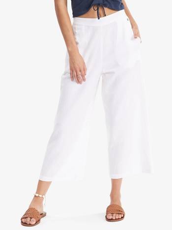 Roxy Runaround Beach Women's Pants White | SG_LW2090