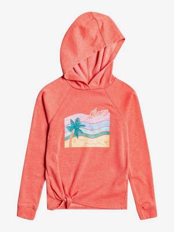 Roxy Runaway People Kids' Hoodies Coral | SG_LW8013