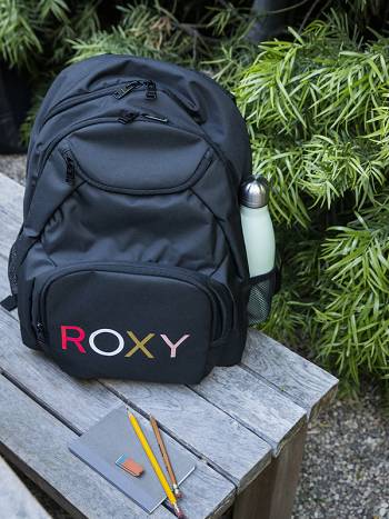 Roxy Shadow Swell Women's Backpacks Dark Grey | SG_LW7391