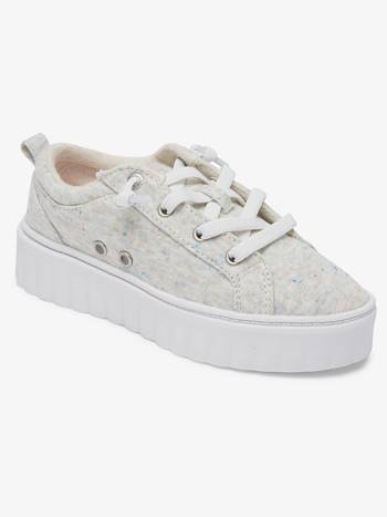 Roxy Sheilahh Kids' Sneakers White | SG_LW3997