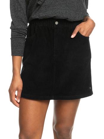 Roxy Silent Days Women's Skirts Dark Grey | SG_LW2781