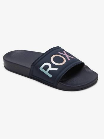 Roxy Slippy Kids' Sandals Navy | SG_LW1050