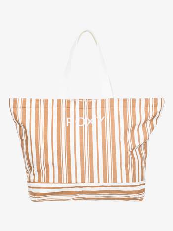 Roxy Stripy Beach Women's Handbags Brown Stripes | SG_LW1878