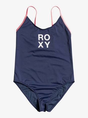 Roxy Summer Good Wave Kids' Swim Indigo | SG_LW9963