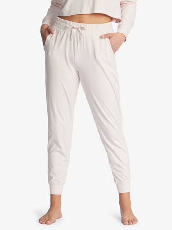 Roxy Sun Might Shine Workout Women's Pants White | SG_LW9692