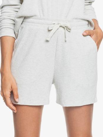 Roxy Sunday Morning Rib Women's Shorts White | SG_LW2293