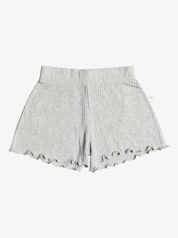 Roxy Super Flower Elastic Waist Kids' Shorts grey | SG_LW5510