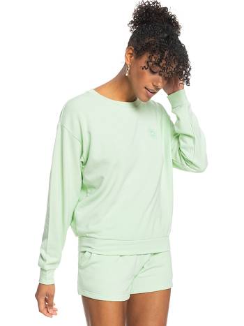 Roxy Surfing By Moonlight Cozy Women's Fleece green | SG_LW3533