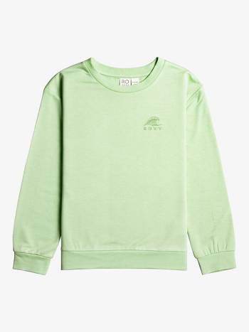 Roxy Surfing By Moonlight Kids' Sweatshirts green | SG_LW6721