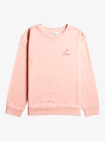 Roxy Surfing By Moonlight Kids' Sweatshirts Rose | SG_LW8518