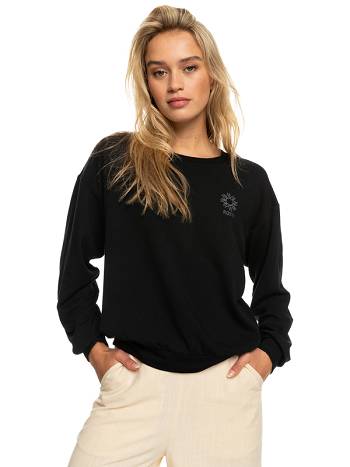 Roxy Surfing By Moonlight Women's Fleece Dark Grey | SG_LW1359