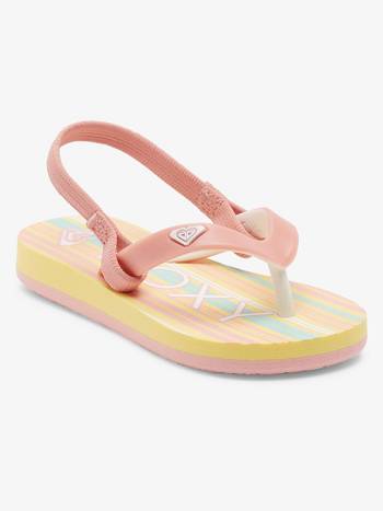 Roxy Tahiti Kids' Sandals Yellow / White | SG_LW7203