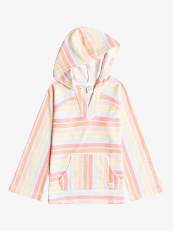 Roxy Think New Horizon Poncho Kids' Hoodies White Multicolor | SG_LW2528