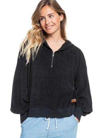 Roxy Time Will Tell Women's Hoodies Dark Grey | SG_LW7489