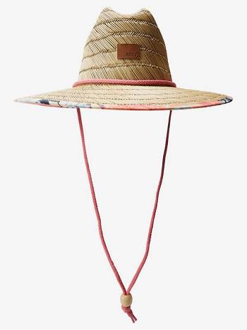 Roxy Tomboy Straw Women's Hats Indigo | SG_LW8069