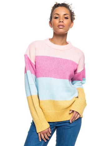 Roxy Too Far Women's Sweaters pink | SG_LW3110