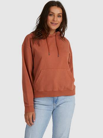 Roxy Until Daylight Women's Hoodies orange | SG_LW8571