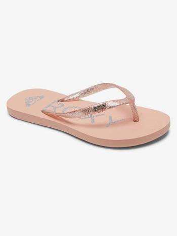 Roxy Viva Sparkle Kids' Sandals Coral | SG_LW6243