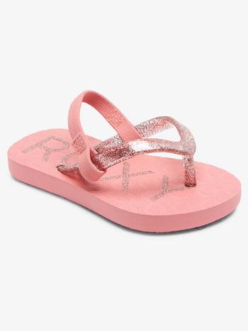 Roxy Viva Sparkle Kids' Sandals pink | SG_LW8850