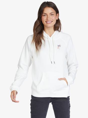 Roxy Walk The Sun Daydream Believer Women's Hoodies White | SG_LW9215